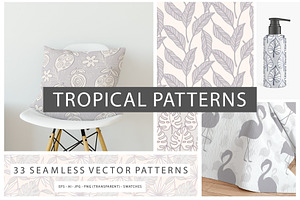 SEAMLESS PATTERNS BUNDLE - 8 In 1