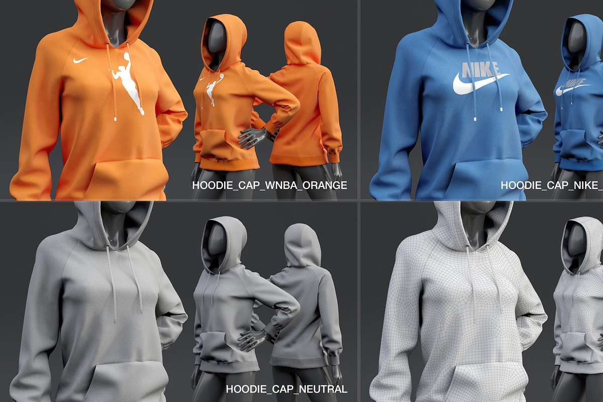 Female mannequin in clothes POSE 1, a Characters & Person 3D Model by mrGarret (Photo 23 of 45)