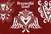 Ornamental Heart Hand Drawn, a Decorative Illustration by Tekuni (Thumbnail 12 of 13)
