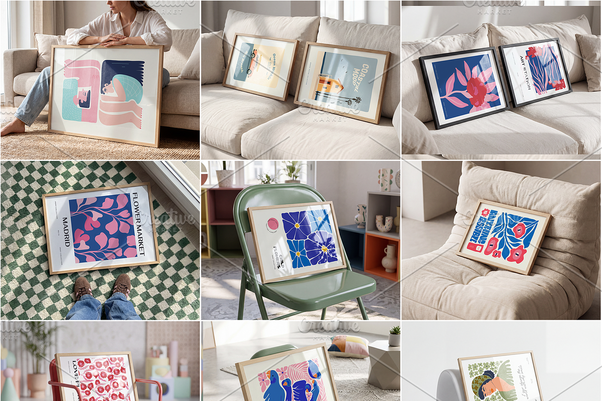 100 Horizontal Frame Mockup Bundle, a Household Mockup by MockupShopi (Photo 10 of 17)