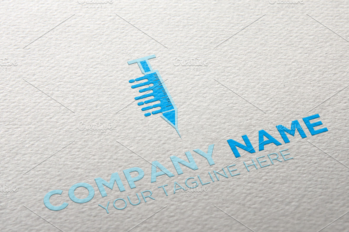 Injection Logo, a Branding & Logo Template by REDVY CREATIVE