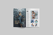 Modern Fashion Magazine Layout, a Magazine Template by Swayang (Thumbnail 11 of 23)