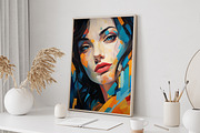 Beauty illustration poster, a Decorative Illustration by DamonYang's shop (Thumbnail 6 of 9)