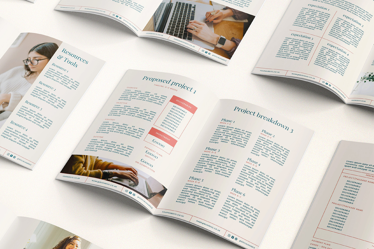 Project Proposal Canva Template, a Templates & Theme by Templatez.Co