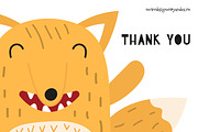 Nursery Art Scandi Forest Animals, an Animal Illustration by Nursery Art (Thumbnail 8 of 8)