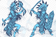 Dayak People Illustration, a Person Illustration by regalDRAW (Thumbnail 3 of 3)