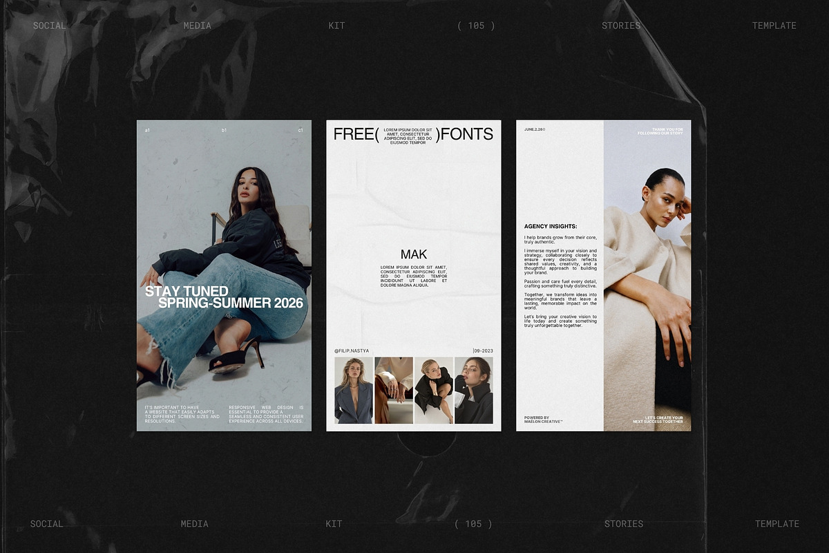 OREN | Instagram STORIES Bundle, a Social Media Template by Prapti Design (Photo 3 of 10)