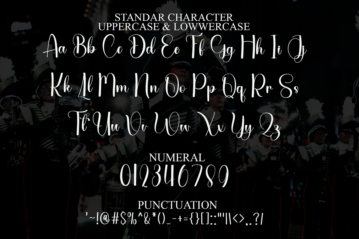 Delighful Midnight, a Handwritten Font by InermediaSTUDIO (Photo 4 of 8)