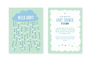 Baby Shower Invitation, an Invitation Template by moibalkon (Thumbnail 2 of 3)