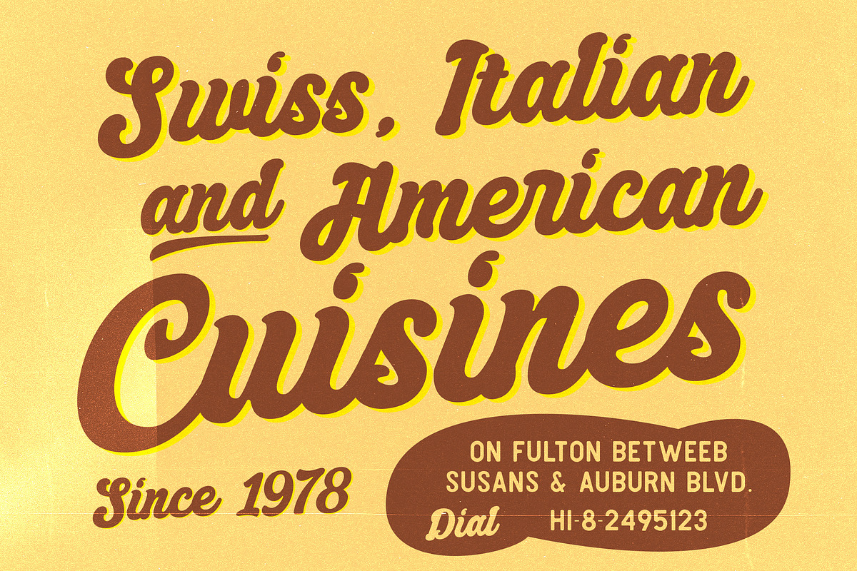 Arctic Splash | Vintage Script Font, a Script Font by Angin Studio (Photo 5 of 18)
