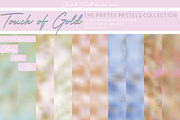 Touch of Gold Foil Textures, a Texture Graphic by U + Me Studio (Thumbnail 2 of 8)
