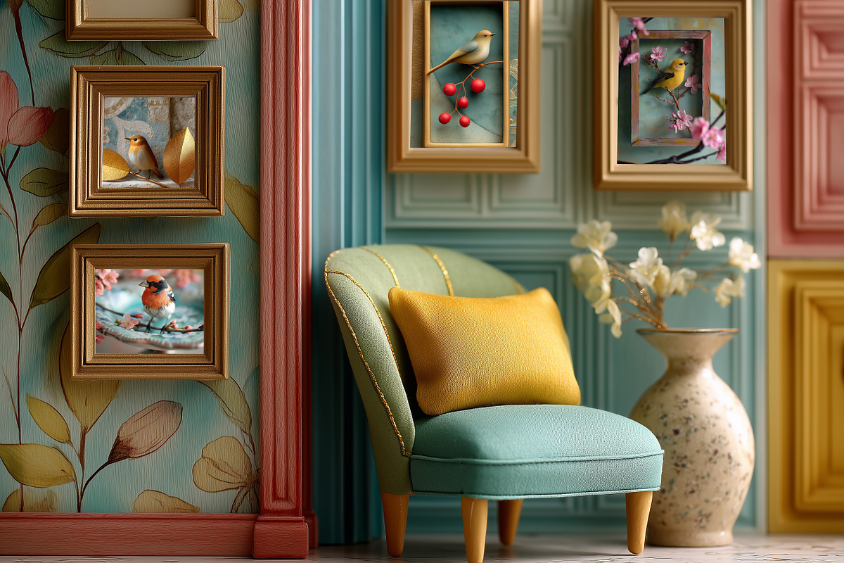 Whispers of Spring — Mini Art Set, a Decorative Illustration by Vika_Softlife (Photo 3 of 12)