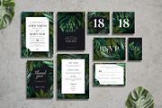 Tropical Wedding Invitation Suite, an Invitation Template by Vynetta (Thumbnail 2 of 5)