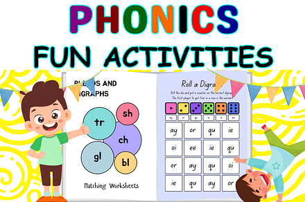 Phonics Activities | Phonics Rules, a Templates & Theme by Free Premium Graphics