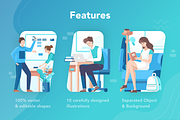 Larissa : Work Illustration Kit, a Templates & Theme by Designspace (Thumbnail 3 of 7)