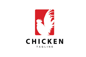 Chicken logo farm animal livestock, a Branding & Logo Template by Maylianaw28