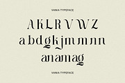 Vania - Elegant Branding Typeface, a Serif Font by Sohel Studio (Thumbnail 11 of 11)