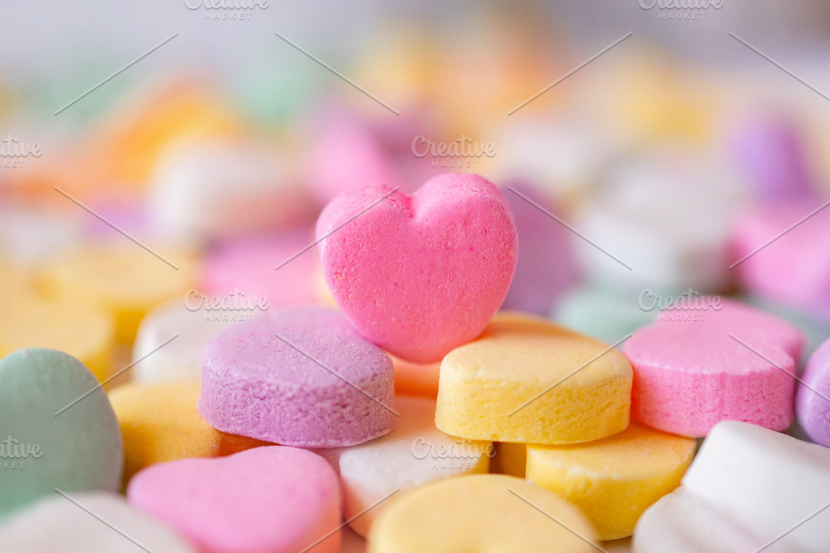 Colorful heart shaped candy, a Food & Drink Photo by Ana Dee Photography (Photo 2 of 2)