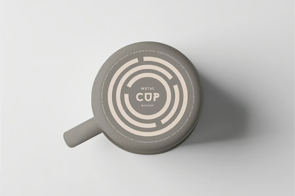 Metal Mug Mock-up, a Cups & Container Mockup by zippypixelstudio (Photo 15 of 16)