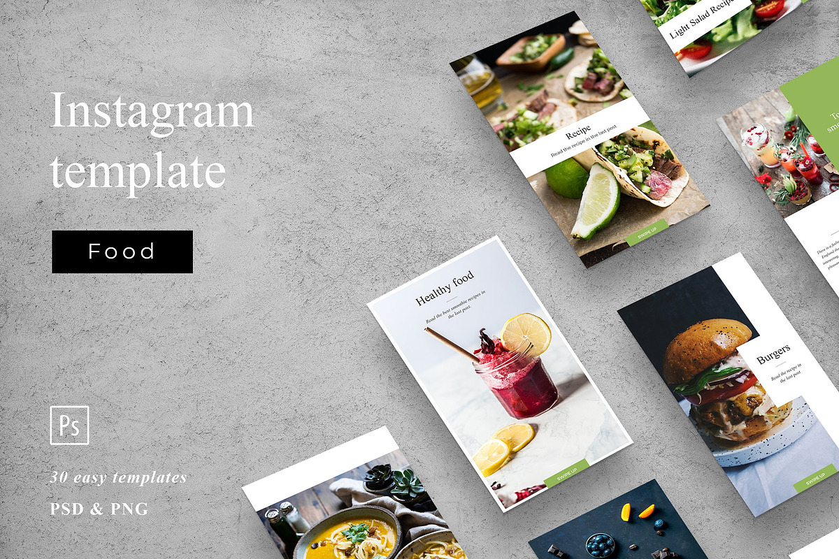 Instagram Bundle 25in1 + Free Update, a Social Media Template by Digital Breath templates (Photo 6 of 27)