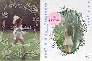 Whimsical Frames Hand-Drawn Borders, an Object Graphic by Nonceni (Thumbnail 1 of 11)