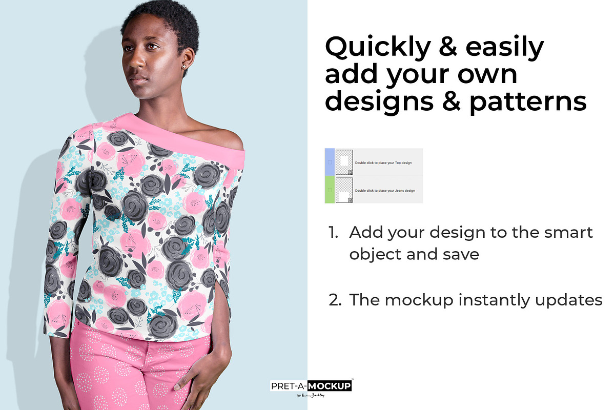 Top and Jeans Mockup, a Books & Magazine Mockup by Pret-a-Mockup (Photo 3 of 7)