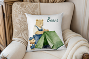Daddy and Baby Bear PNG Set, an Animal Illustration by MockupWizard (Thumbnail 5 of 5)