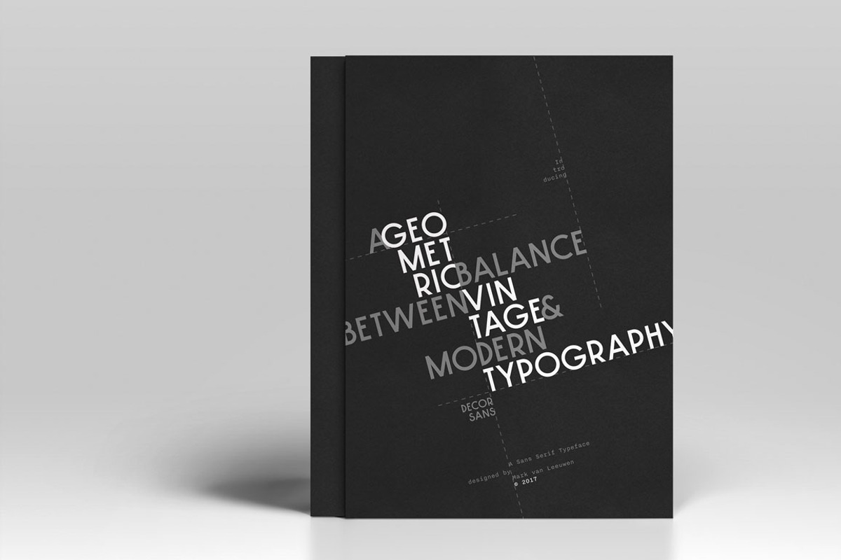 Decor Sans, a Sans Serif Font by Mark van Leeuwen (Photo 6 of 6)