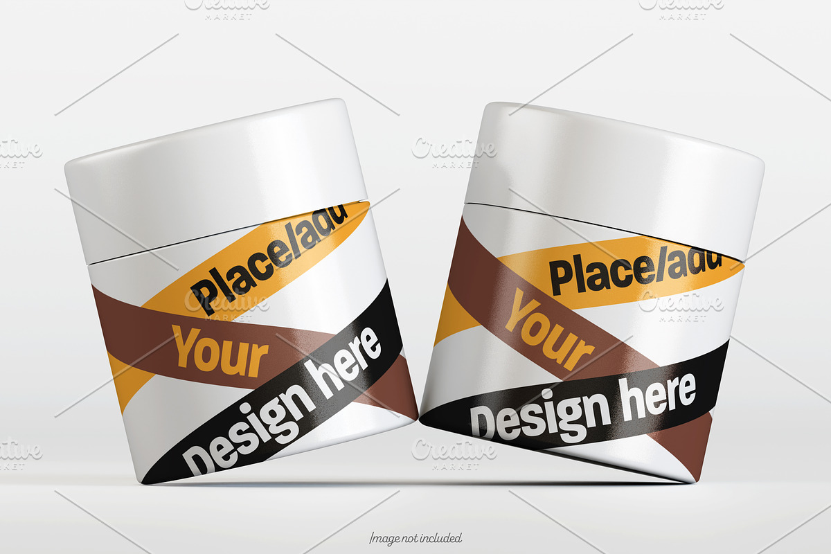 Mini paper tube mockup bundles, a Packaging Mockup by Ambo Ampeng (Photo 13 of 36)