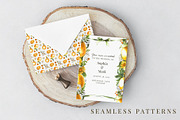 Romantic Orange Watercolor Set, a Decorative Illustration by foxsong (Thumbnail 10 of 12)