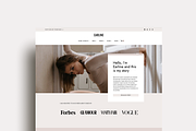 Earline - Kadence & Wordpress Theme, a WordPress Template by Her creative details (Thumbnail 1 of 4)