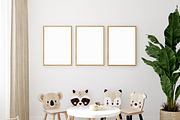 Frame Mockup Bundle Kids - 14, a Print Template by Mockup Shop (Thumbnail 6 of 21)