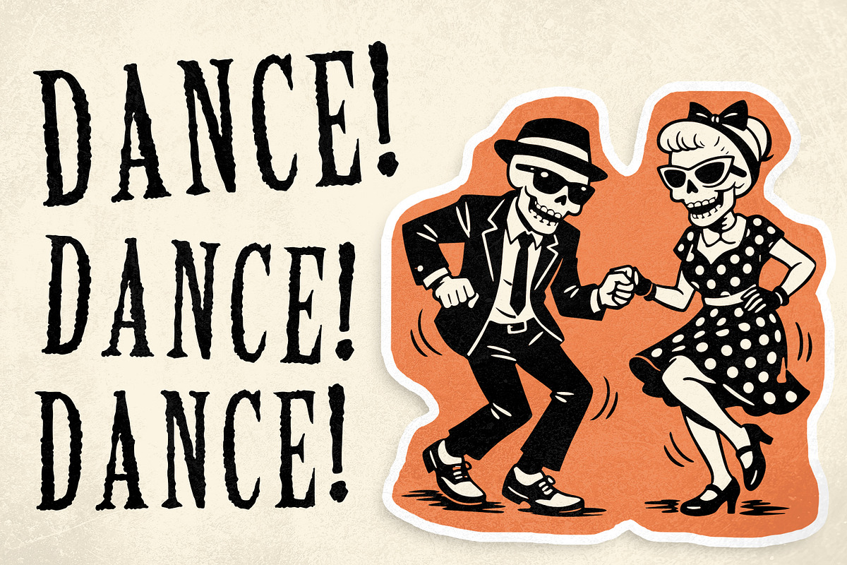 Grotth - Skankin' Distressed Serif, a Serif Font by riff.type (Photo 6 of 10)