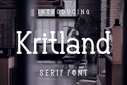 Kritland, a Serif Font by lelevien (Thumbnail 3 of 5)