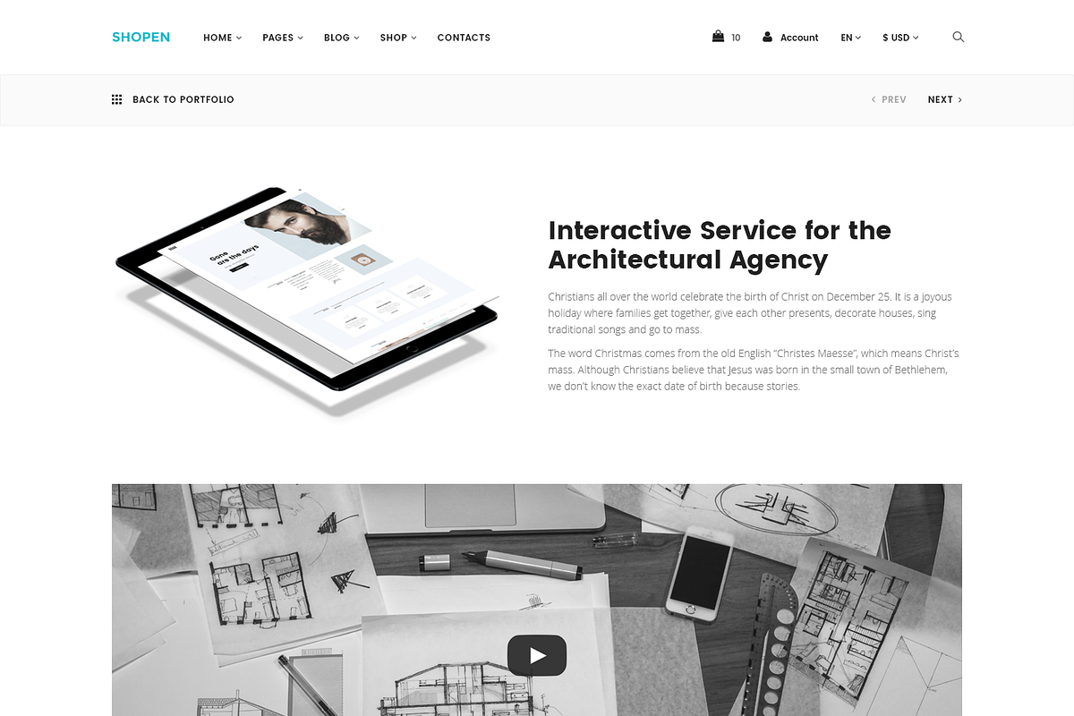 Shopen — Multipurpose PSD Template, a Templates & Theme by ScienteCraft (Photo 39 of 50)