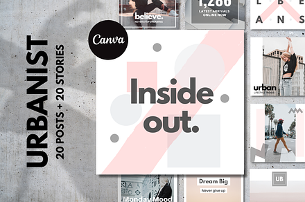 CANVA | Urban Social Media Pack