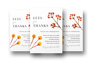 Editable Thanksgiving Invitation, an Invitation Template by ForeverPrint (Thumbnail 8 of 9)