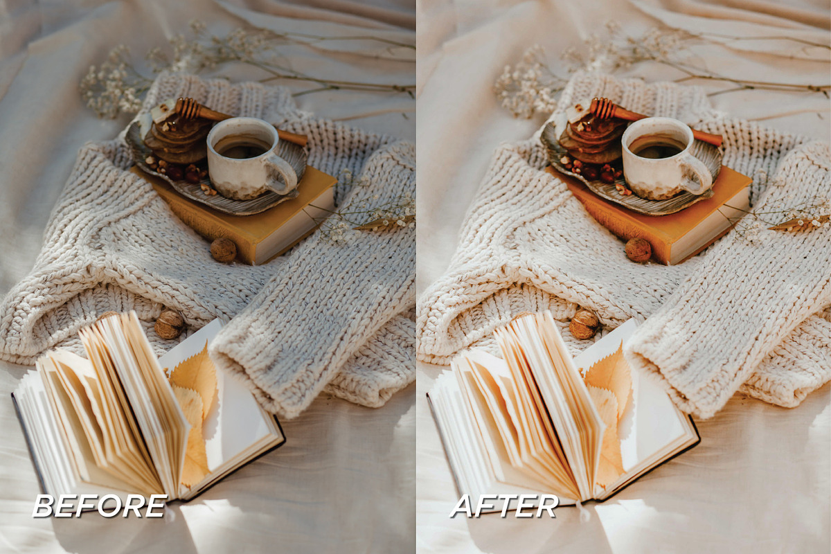 15 Pumpkin Lightroom Presets, a Preset Add-On by TheWayfarerShoppe (Photo 6 of 8)