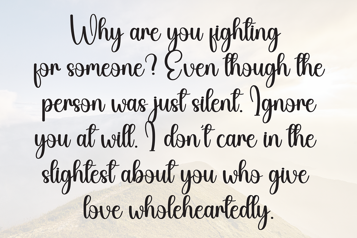 Delightful | Script Font, a Handwritten Font by Scratchones (Photo 7 of 8)