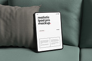 Realistic iPad Pro Mockup, an iPad Mockup by My Code Std (Thumbnail 4 of 5)