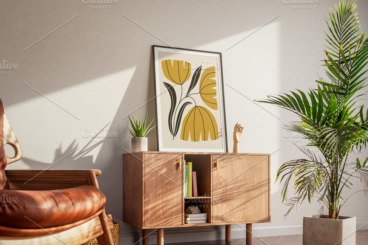 Abstract Botanical Gallery Wall Set, a Background Graphic by C Design Studio (Photo 9 of 21)
