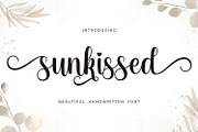Sunkissed, a Script Font by Mozatype (Thumbnail 1 of 11)