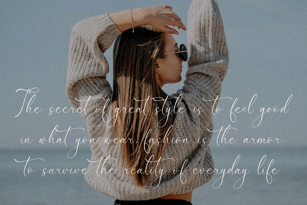 Garbina Sarleta Beauty Calligraphy, a Script Font by Storytype Studio (Photo 7 of 14)