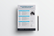 Event Schedule | MS Word & Indesign, a Flyer Template by obayes (Thumbnail 4 of 4)