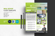 Real Estate Flyer Template, a Flyer Template by crazyOWL (Thumbnail 1 of 4)