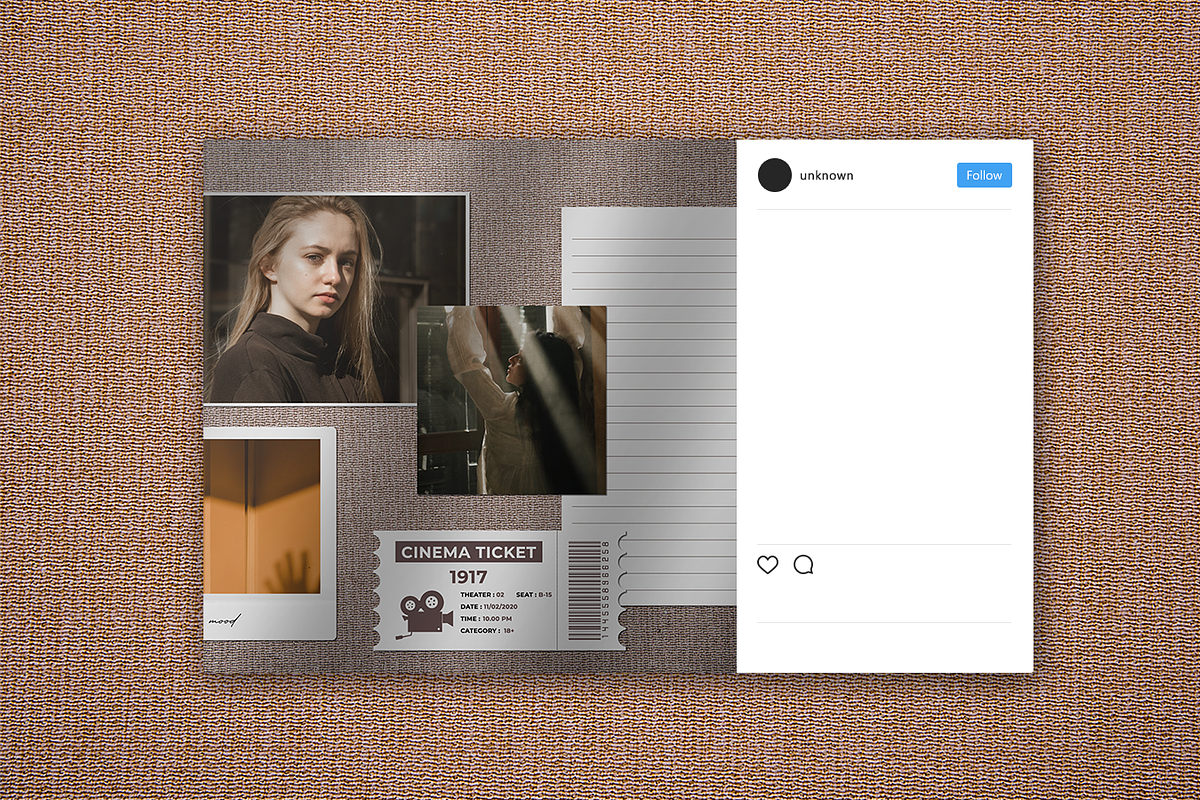 Moodboard Mockup Kit, a Product Mockup by Haws.std (Photo 2 of 8)