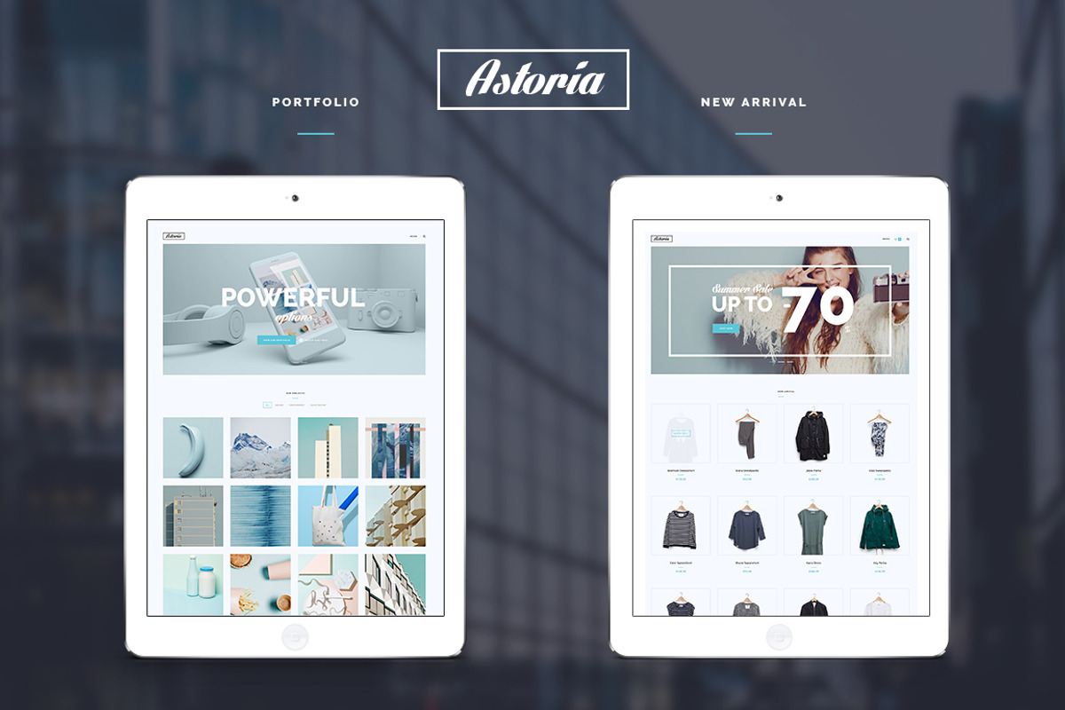 Astoria - Multi-purpose WP Theme, a WordPress Template by ThemeREX (Photo 2 of 3)