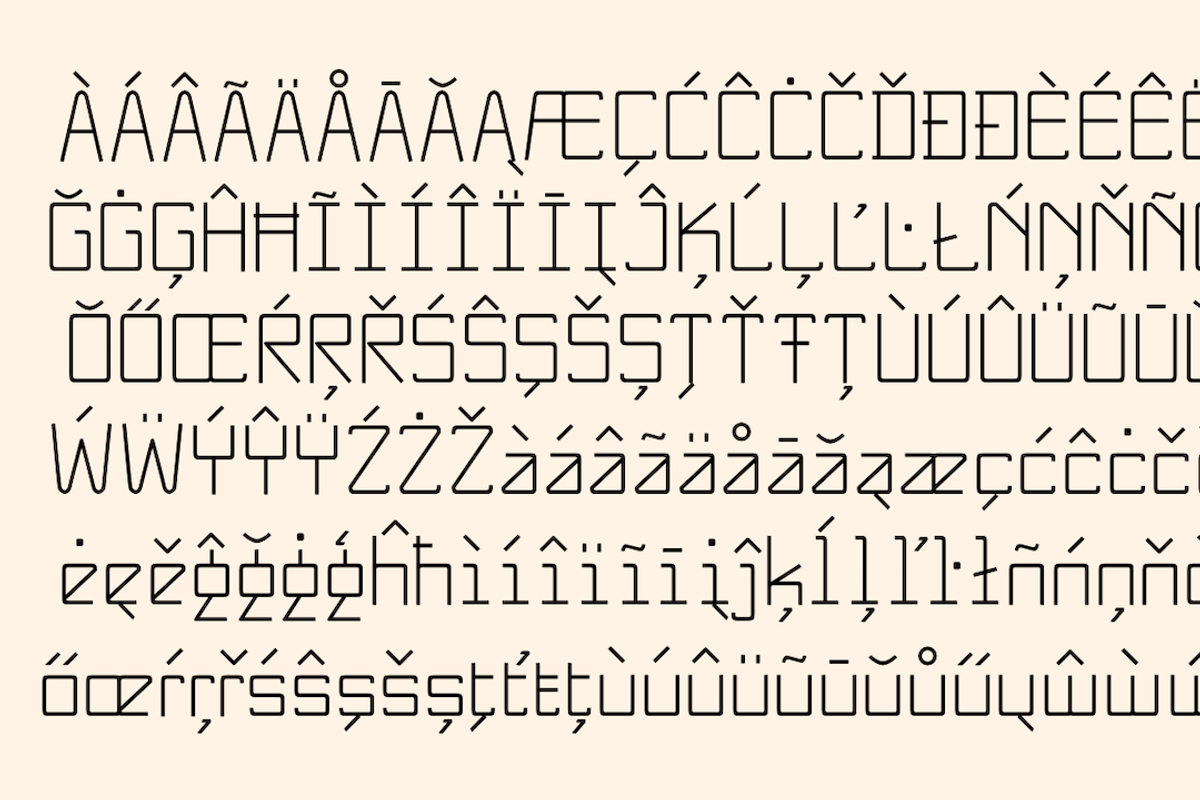 NewNerdish, a Sans Serif Font by Ingrimayne Type (Photo 11 of 11)