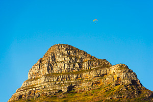 Paraglider Over Lion's Head In Cape Town, South Africa, a Sports & Recreation Photo by THP Creative