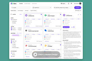 Aura - Job Finder Vacancy Dashboard